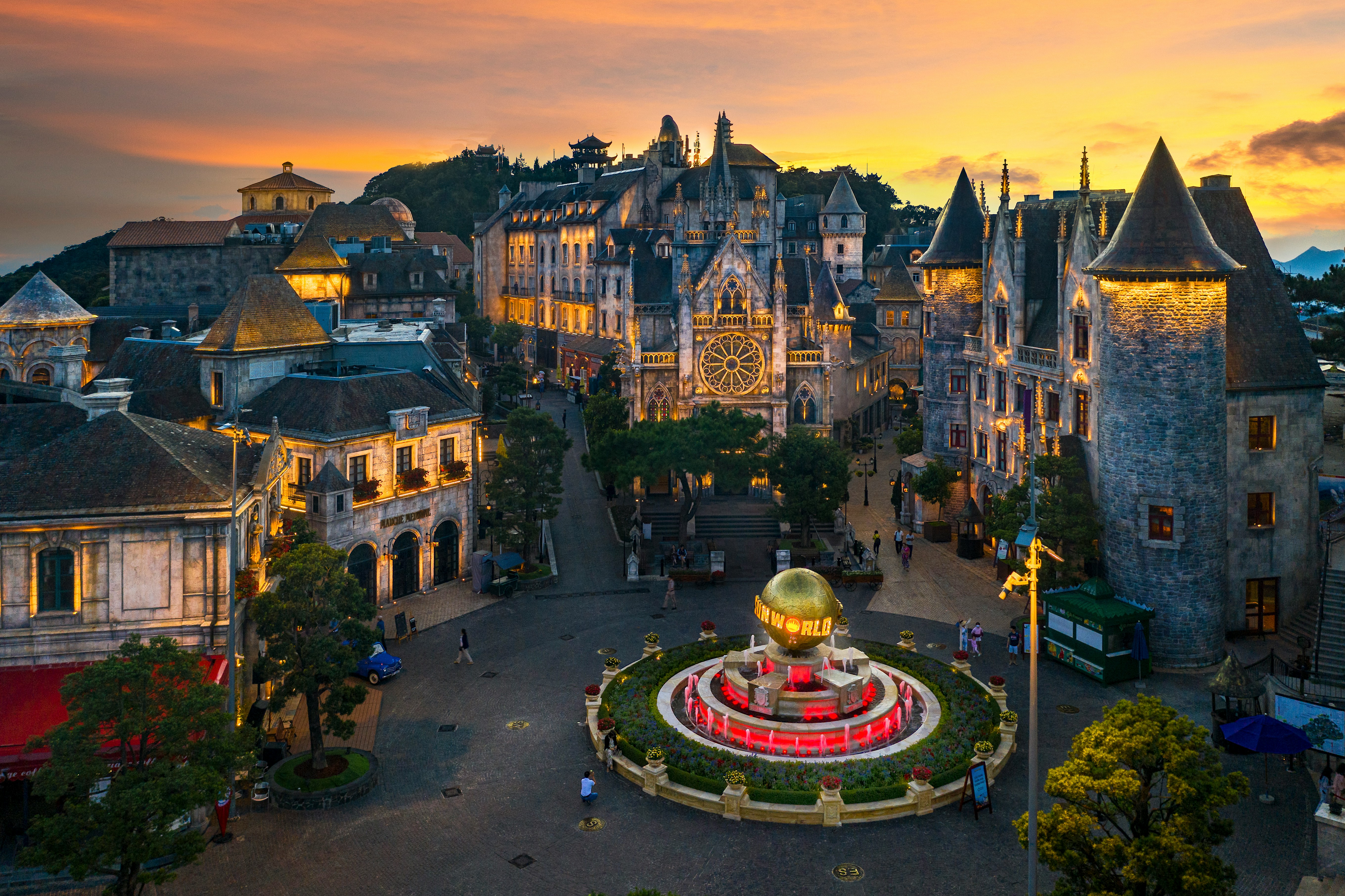 Ba Na Hills in summer