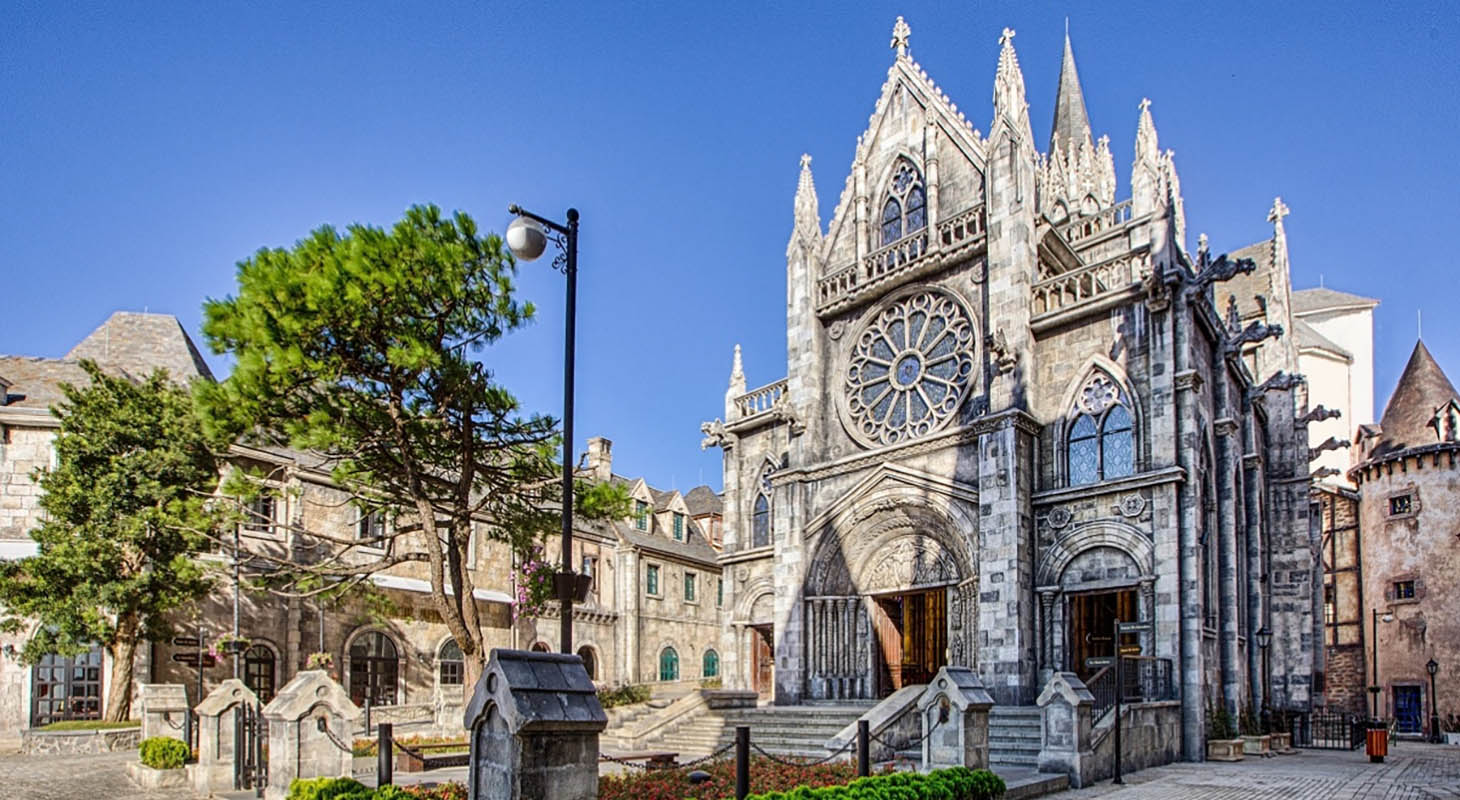 Step into the French Village at Ba Na Hills - a European escape in the heart of Vietnam