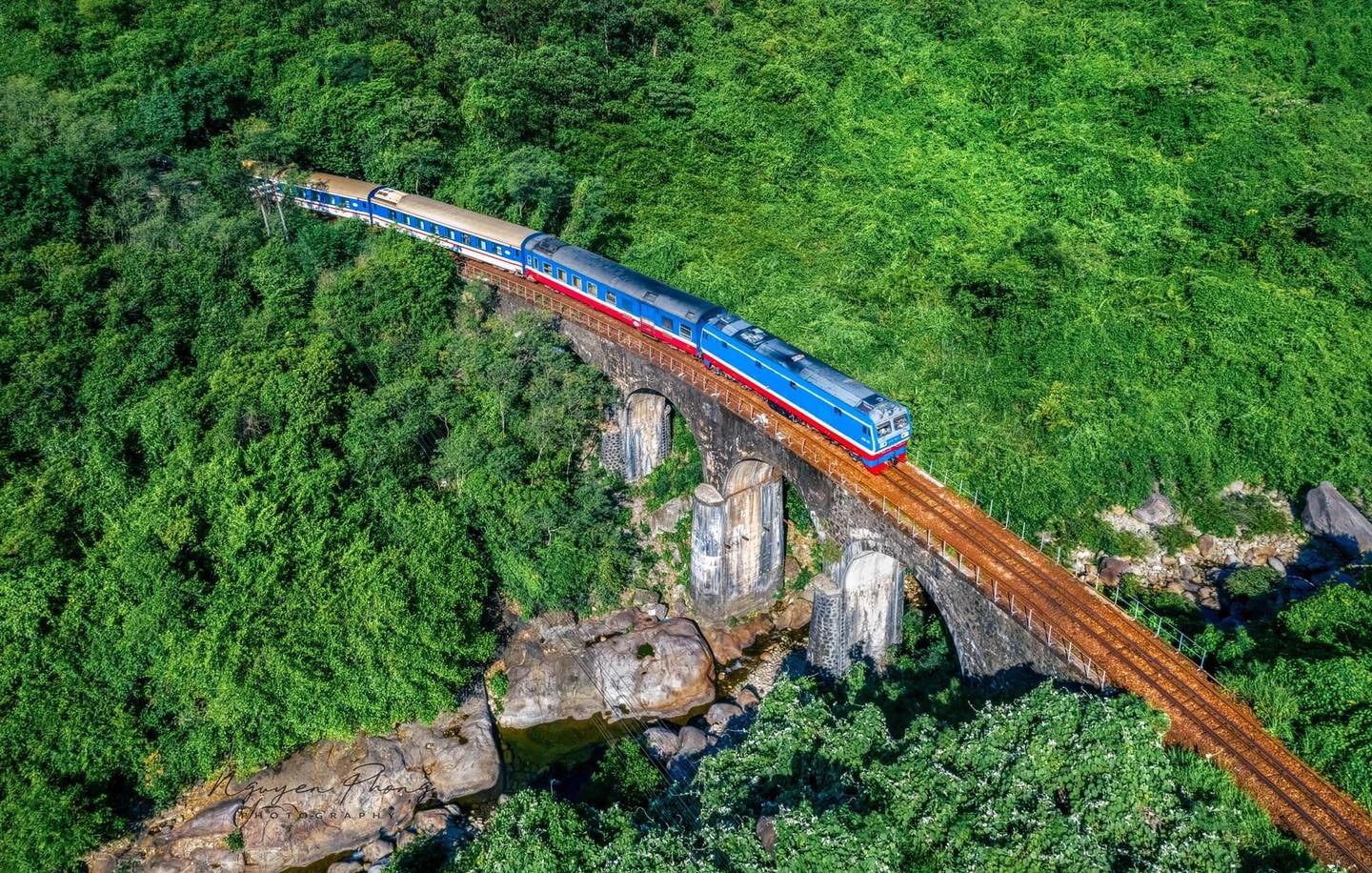 Ride the train through Hai Van Pass - one of the most breathtaking rail journeys in Southeast Asia.