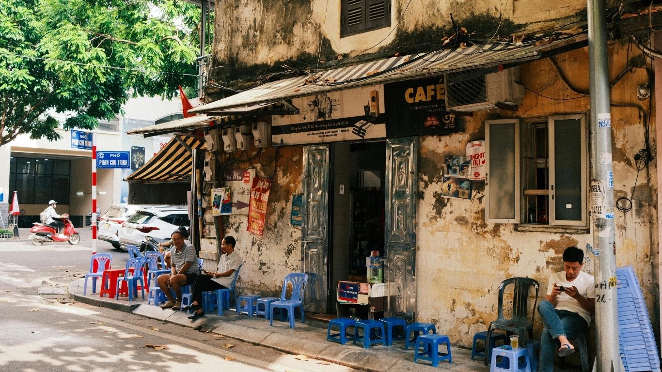 Street-side cafés in Hanoi are more than a drink, they’re an introduction to local life