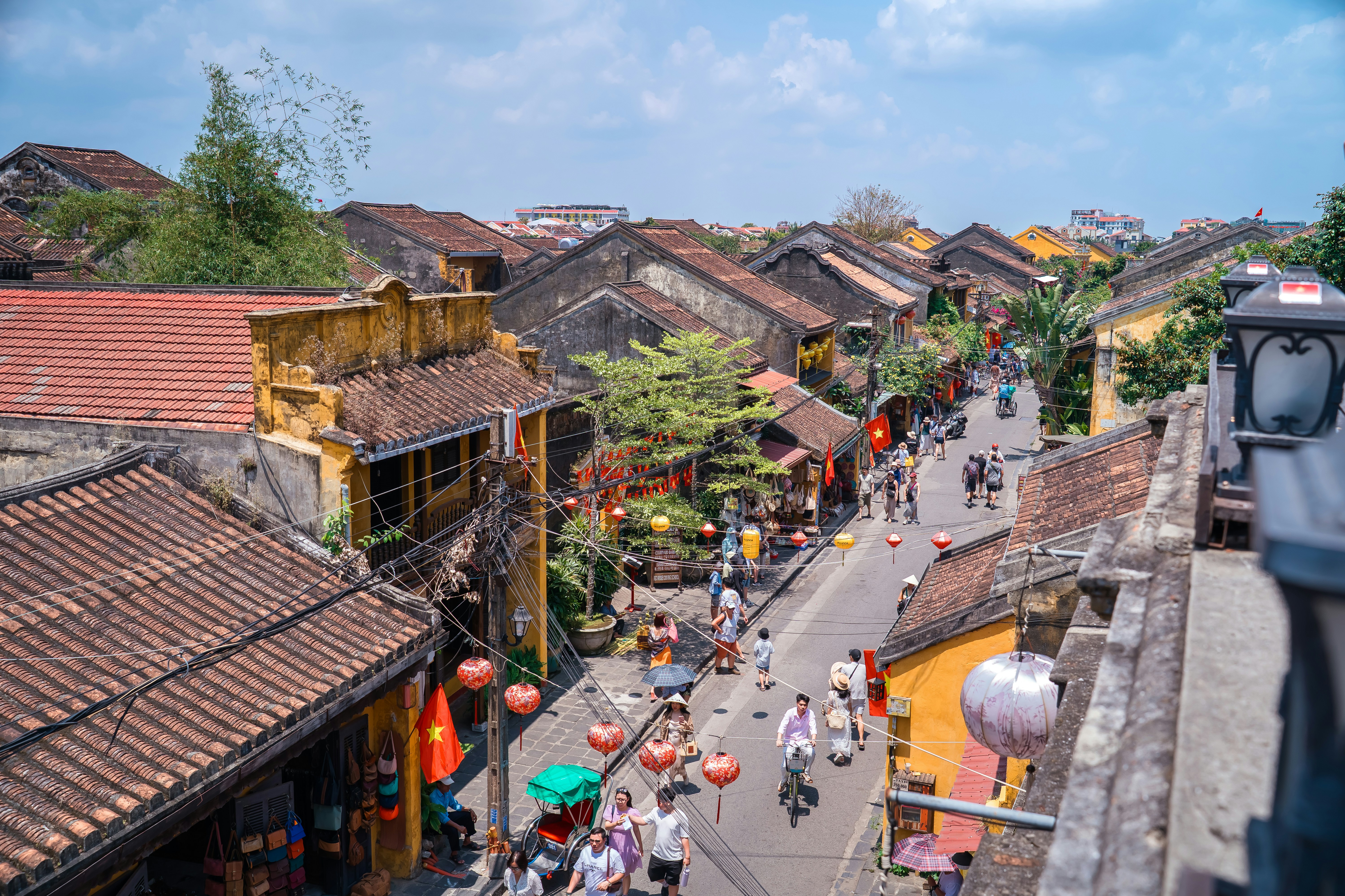 Hoi An’s yellow-walled streets offer a peaceful blend of history, color, and daily life