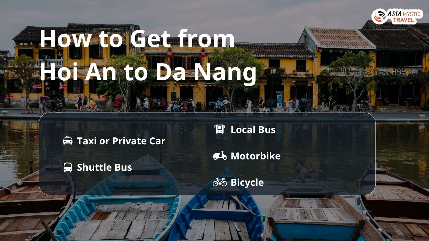 All Transportation Options from Hoi An to Da Nang