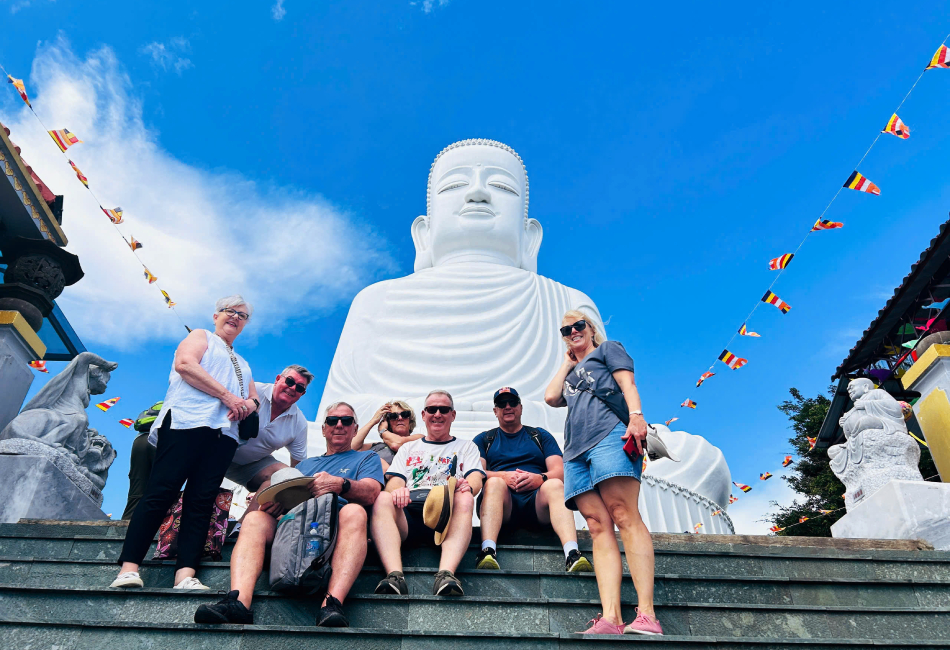 Lady Buddha at Linh Ứng Pagoda stands tall as a guardian of Da Nang’s coast