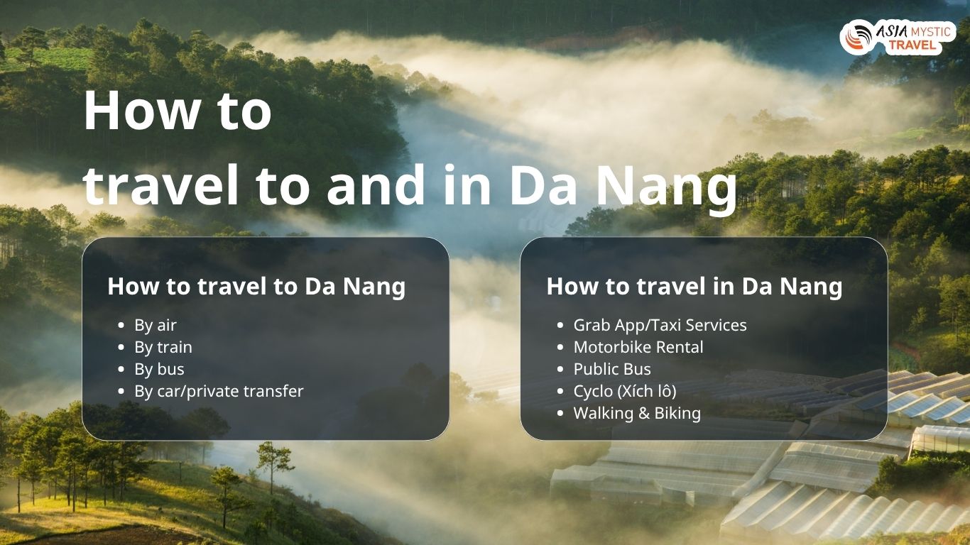 Ways to get to and around Da Nang