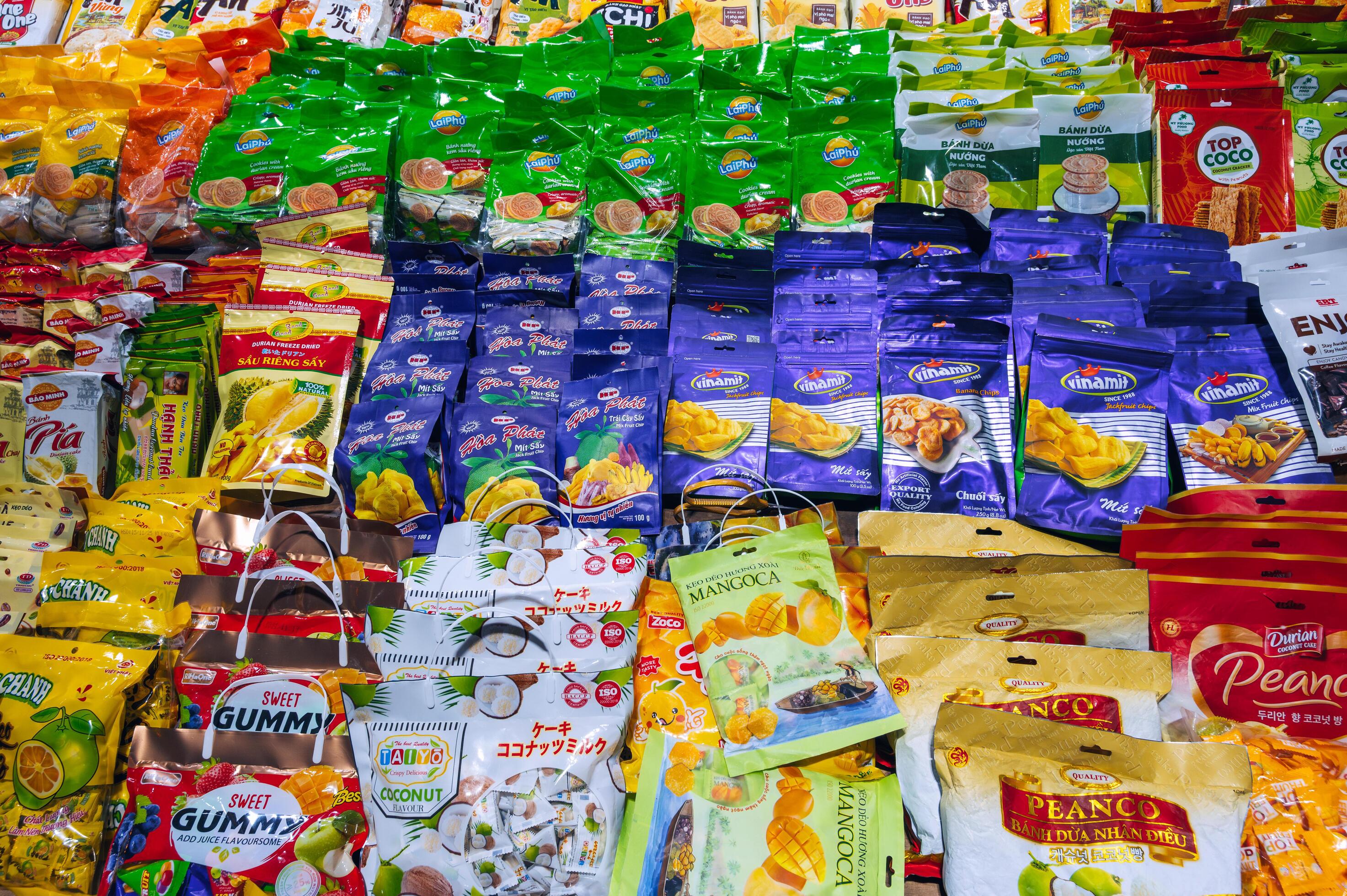 Bring home the flavors of Vietnam with local snacks and tasty souvenirs
