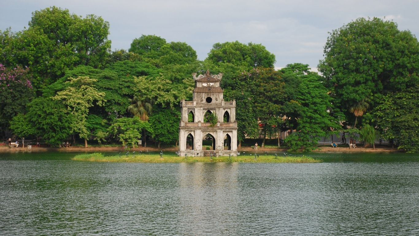Capture the magic of Hanoi at Hoàn Kiếm Lake, where legends and locals meet