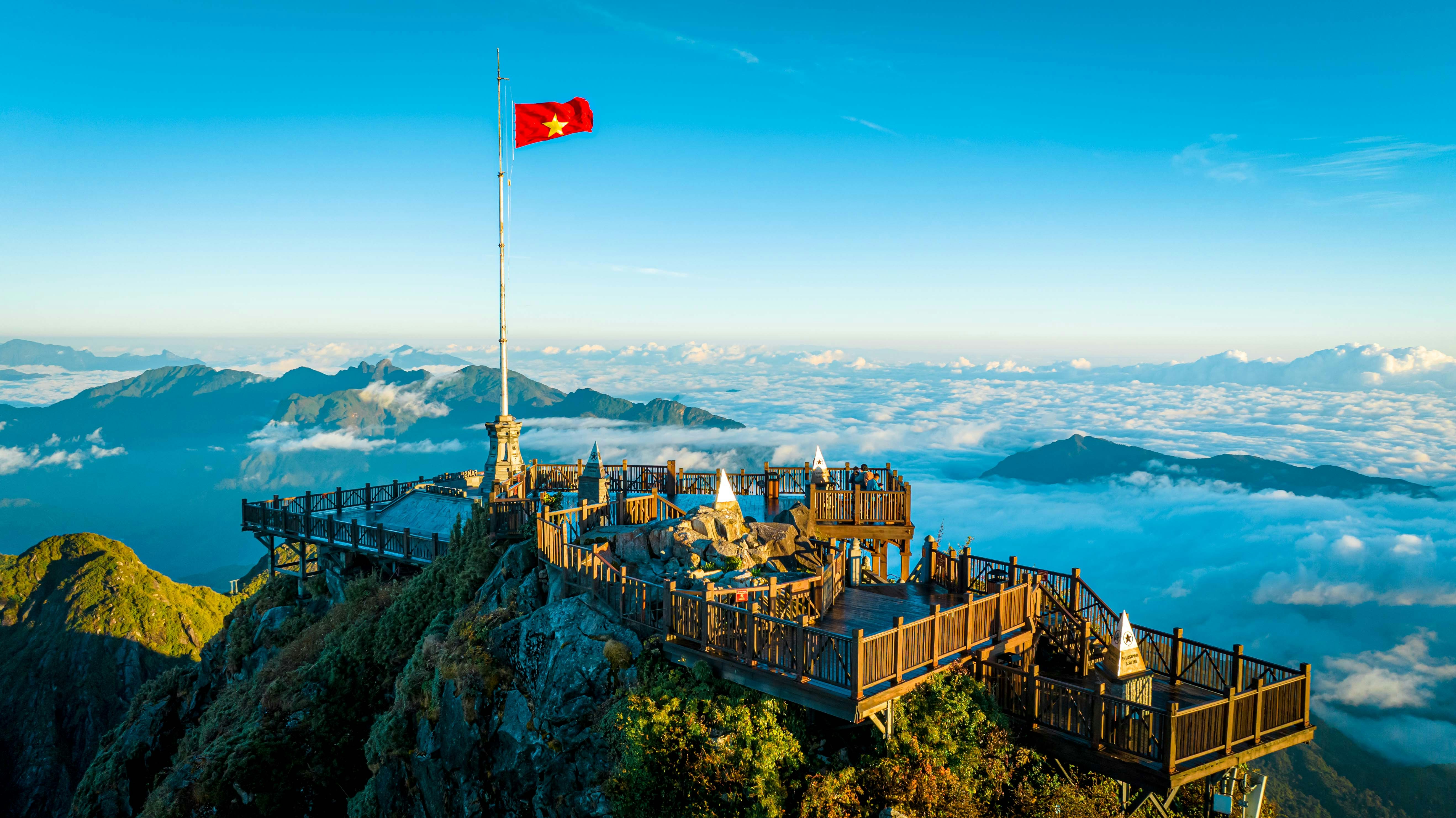 Conquer Fansipan and take in panoramic views of Vietnam’s Northern Highlands
