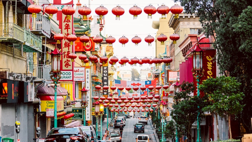 Colorful lanterns and ancient architecture fill the lanes of District 5’s Chinatown
